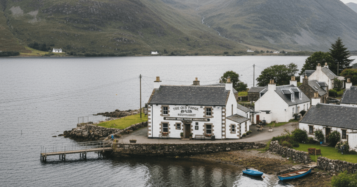 The Old Forge Community Pub in Knoydart, Scotland - most remote pub in Britain